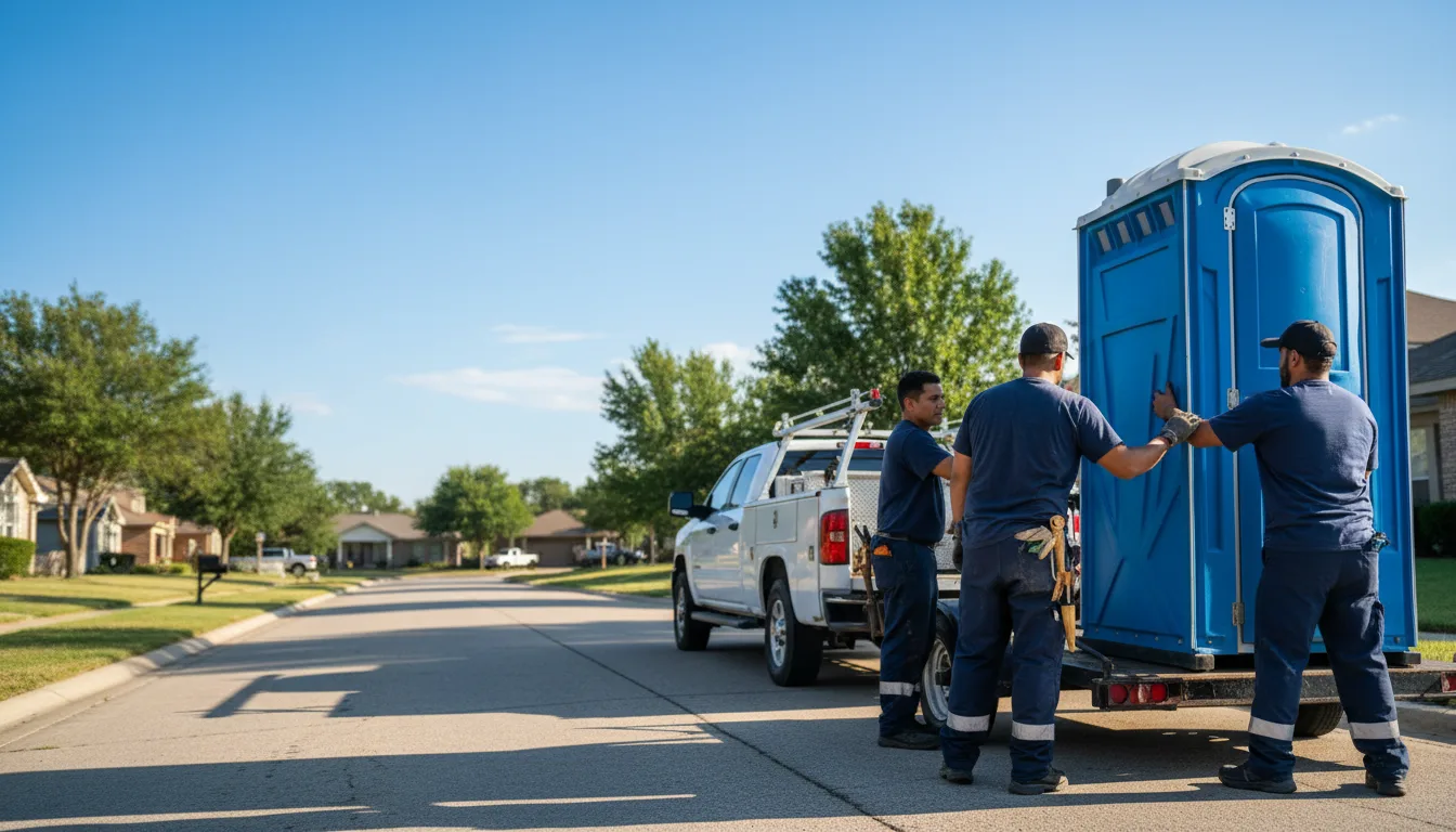 Portable Toilet Rental in El Dorado Hills, CA near me